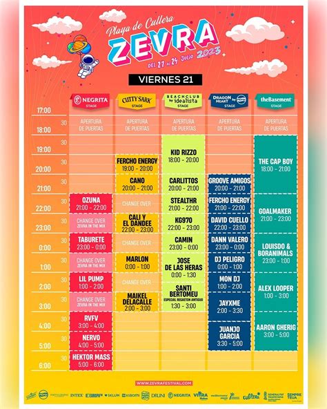 horario zevra|Zevra Festival 2025